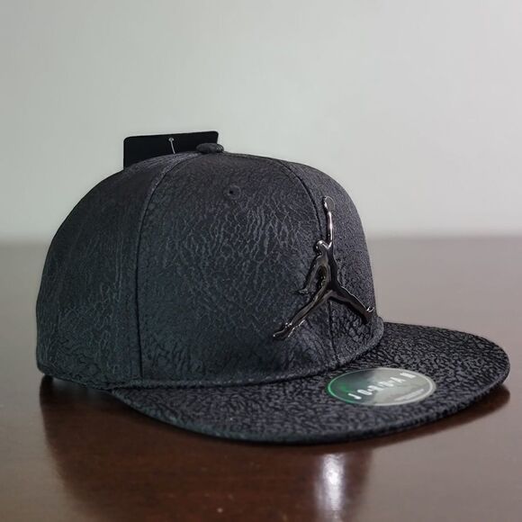 Air Jordan 1 2 3 4 5 6 7 11 12 OG Retro Bred Playoffs Snapback Hat Black Cat New - Picture 8 of 13